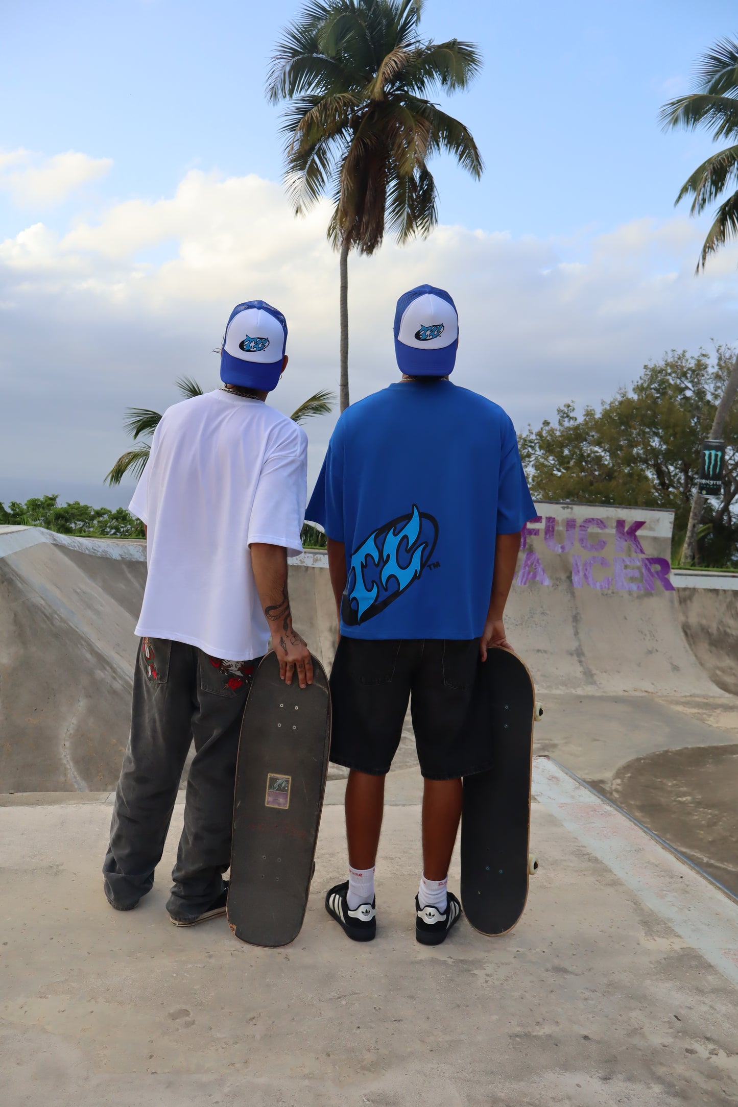Rollin’ Blue SK8 Hat