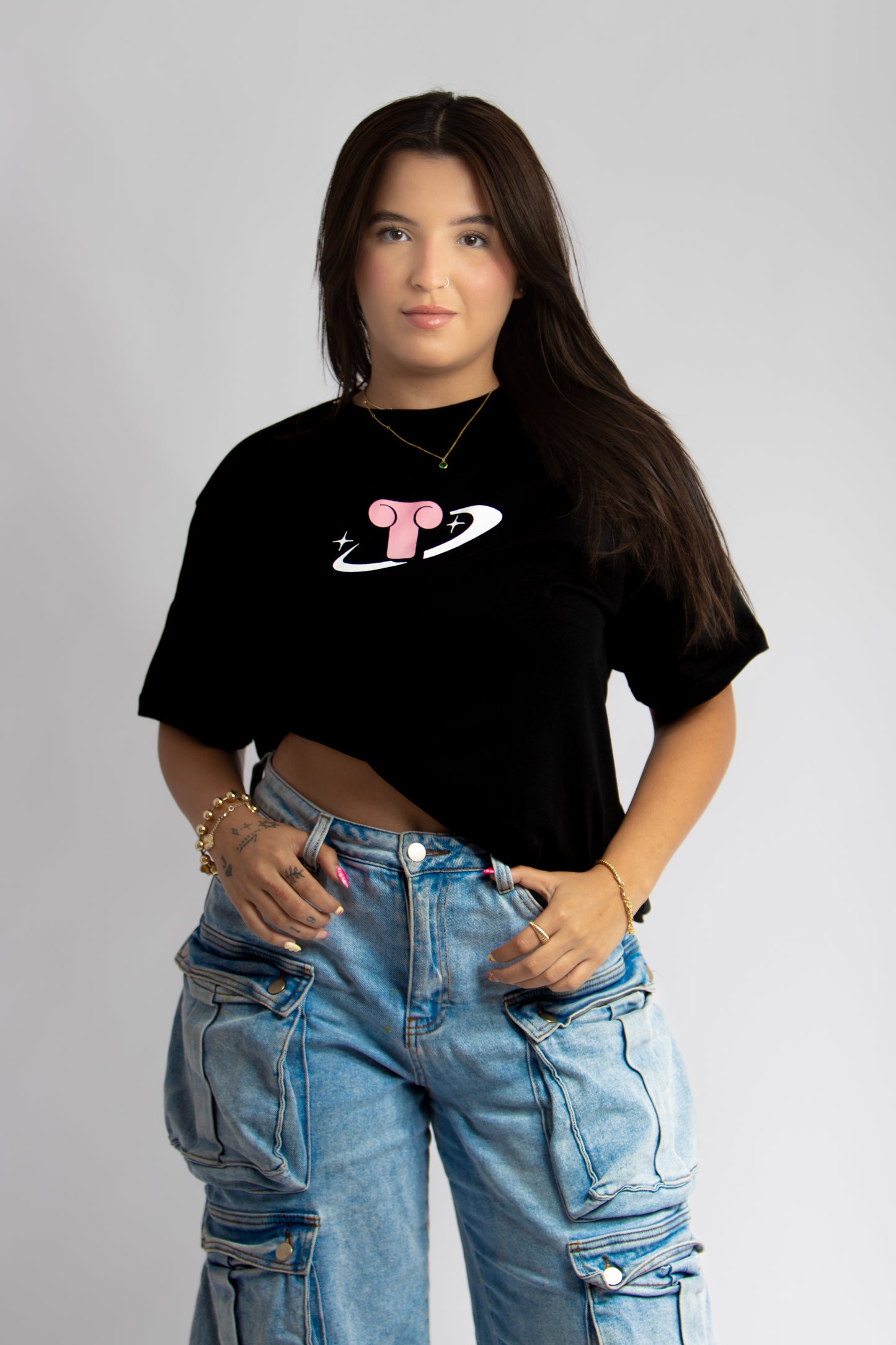 Out of Orbit Black Tee