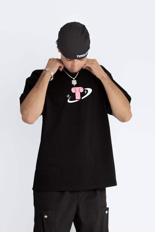 Out of Orbit Black Tee