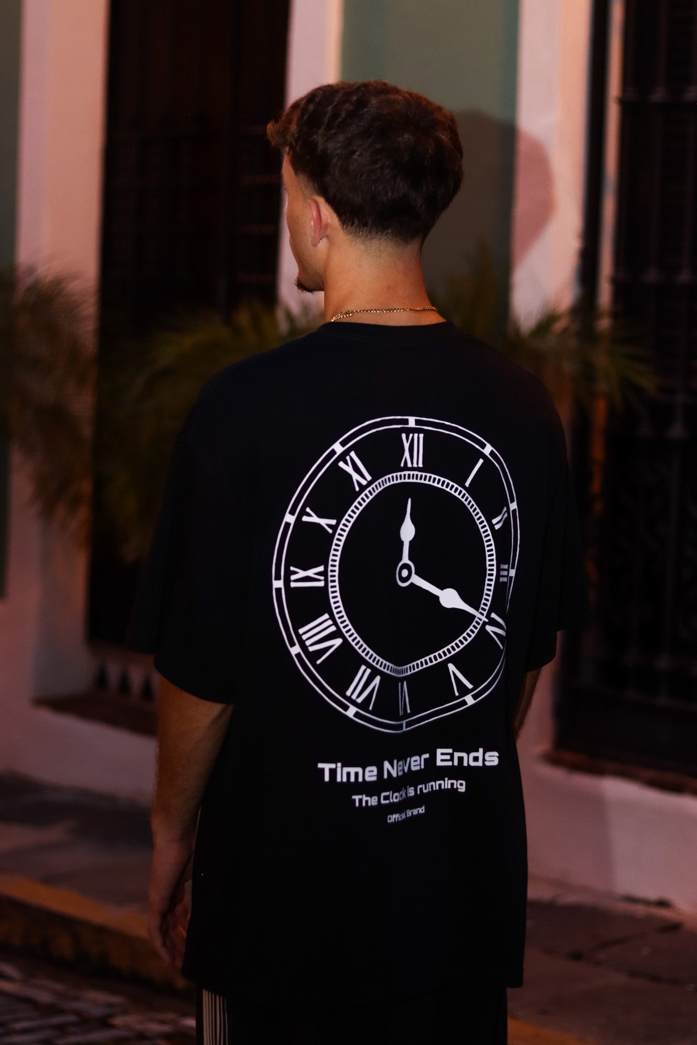 Eternal Time Black Tee