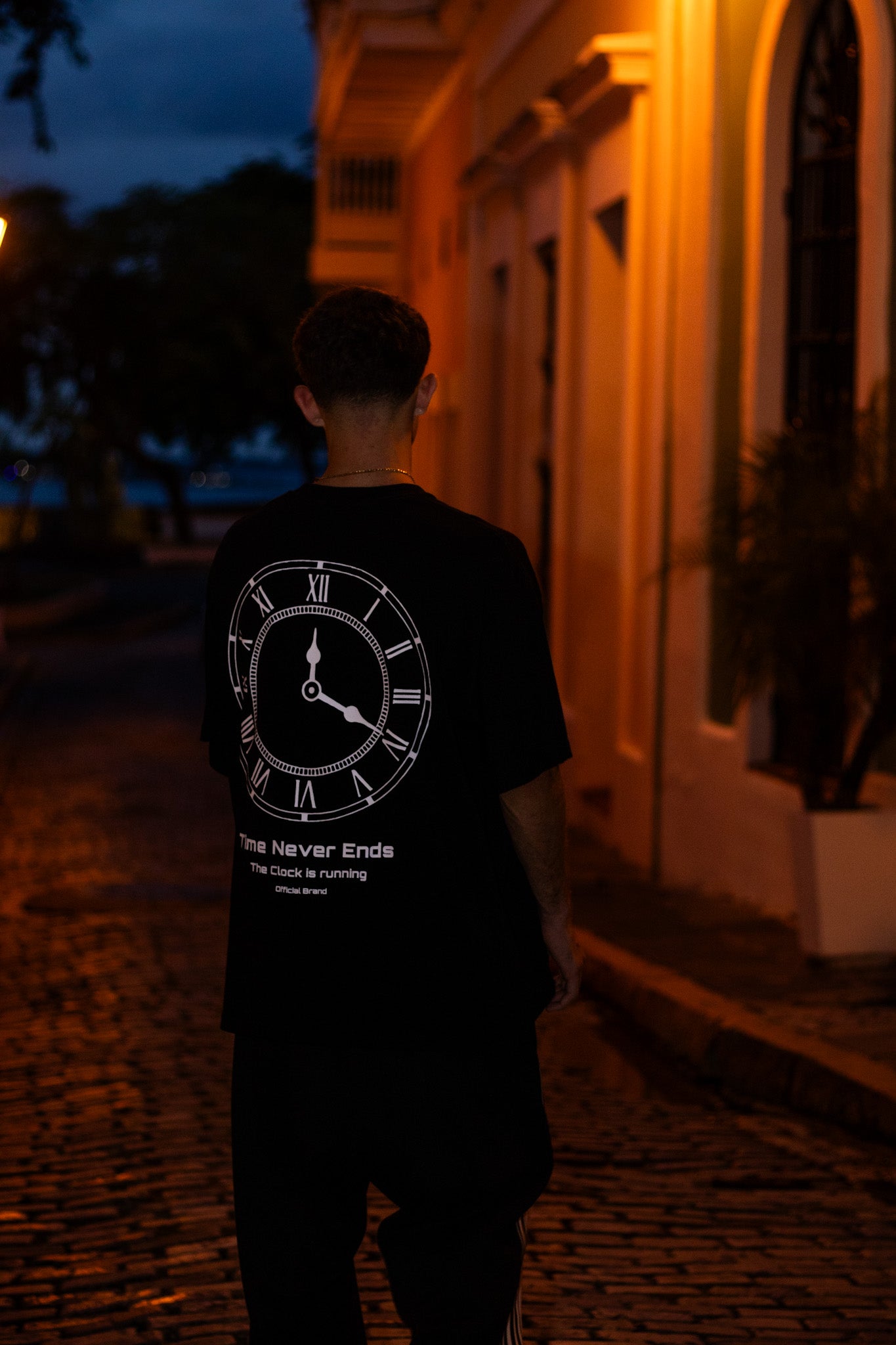 Eternal Time Black Tee